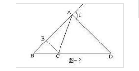 三角形外角平分线定理