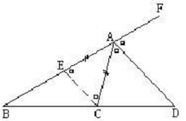 外角平分线定理证明方法