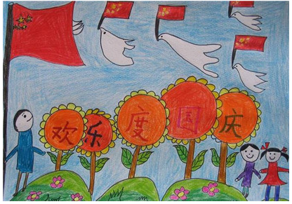 学习经验 > 正文 国庆节马上就要到了,很多同学都会画一份国庆海报