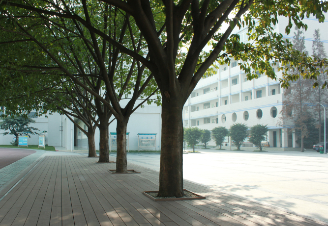 成都市洞子口职业高级中学环境