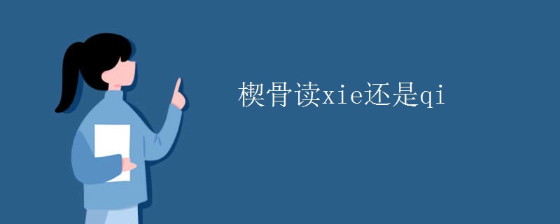 楔骨读xie还是qi