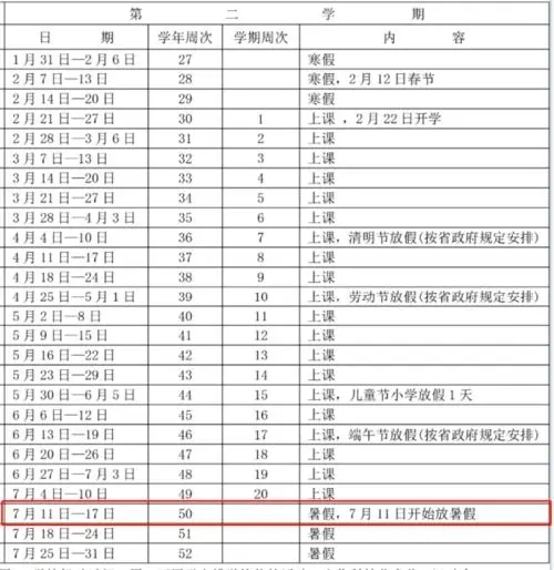 2023年甘肅省中小學暑假開學時間最新公布