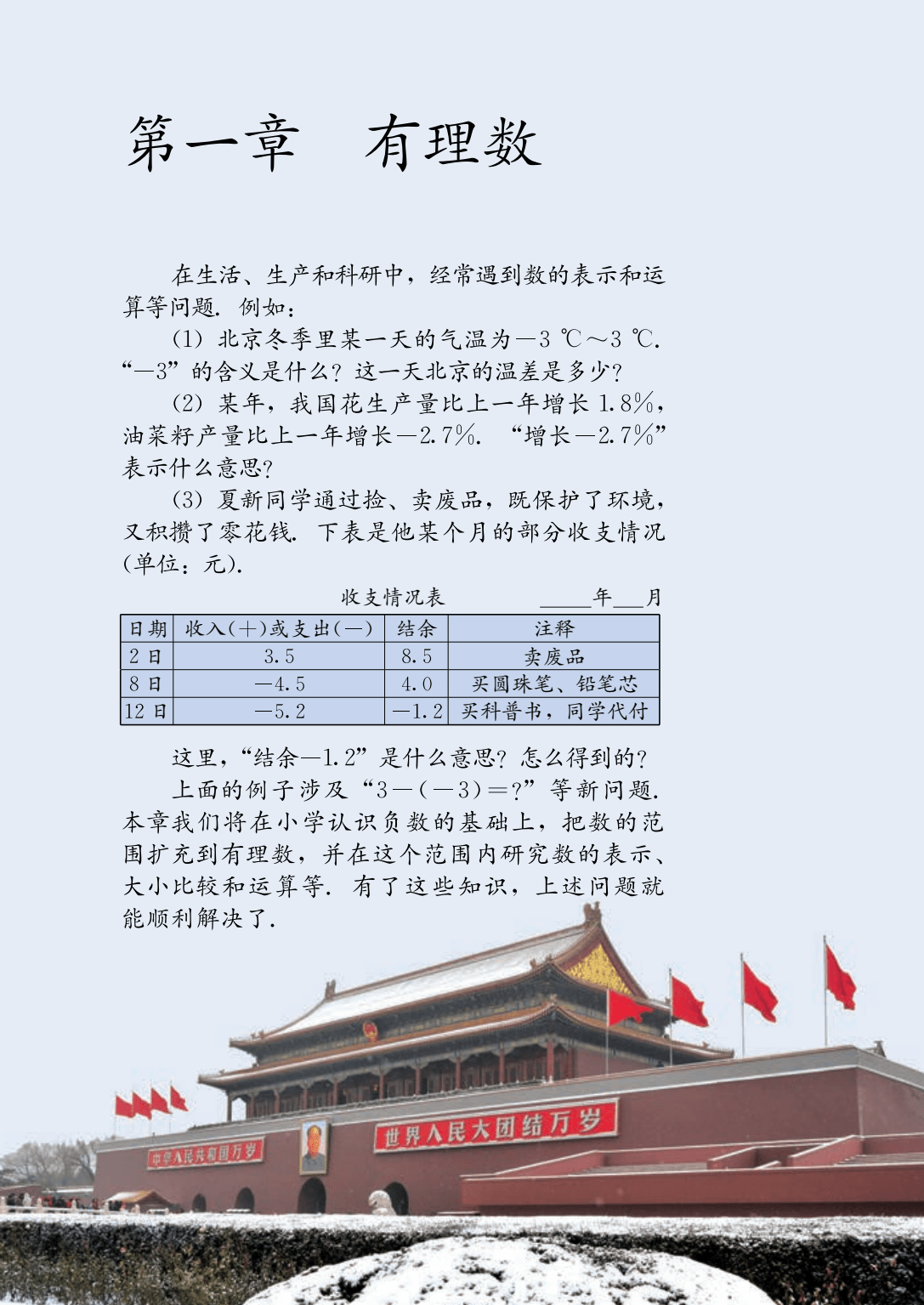 七年级数学课本电子版及知识点有哪些