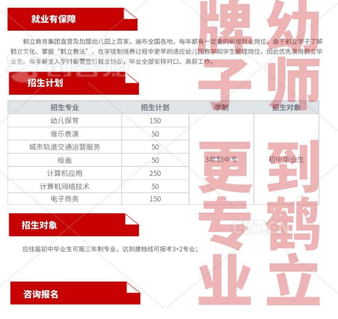 郑州鹤立中等专业学校招生章程