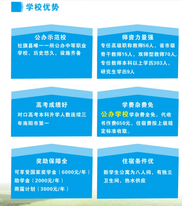 社旗縣中等職業學校招生章程