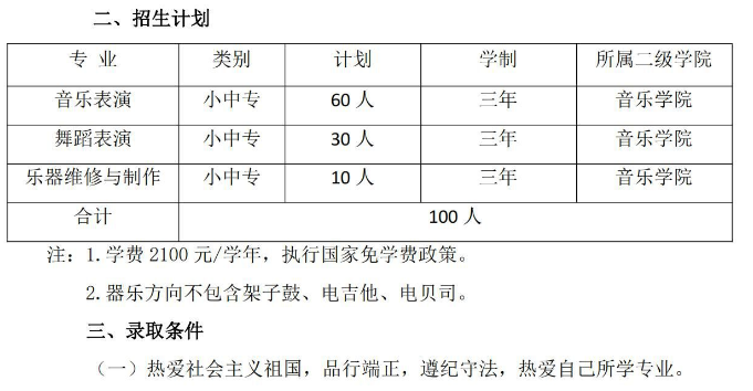 河南机电职业学院中专部招生章程